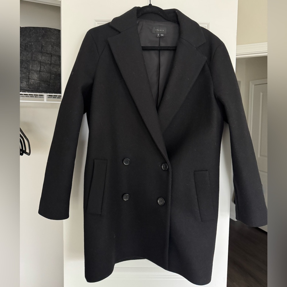 Theory Wool Coat - image 1